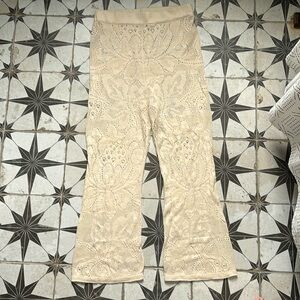Misha + Puff lace pants size M in string